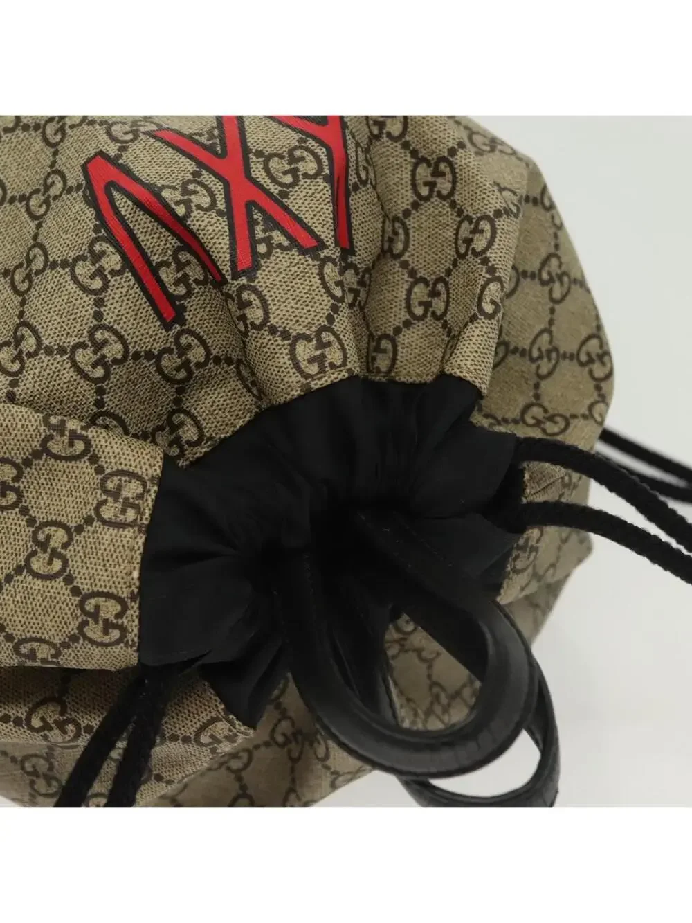 Gucci Gg Supreme Drawstring Backpack #344247G65B
